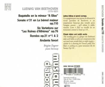 CD Ludwig van Beethoven: Lettre À Élise / Sonate Op.110 / Variations Sur "Les Ruines D'Athènes" 227426