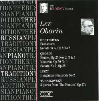 Album Ludwig van Beethoven: Lev Oborin,klavier