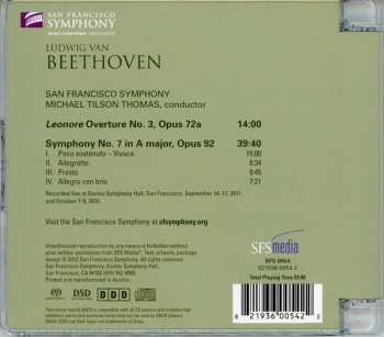 SACD Ludwig van Beethoven: Leonore Overture No. 3, Symphony No. 7 425164