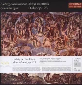 Album Ludwig van Beethoven: Missa Solemnis D-dur Op. 123