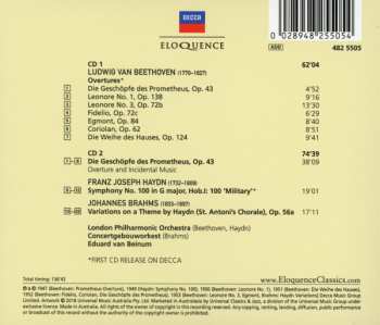 2CD Ludwig van Beethoven: Orchestral Works 290929