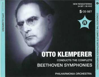 5CD/Box Set Ludwig van Beethoven: Otto Klemperer Conducts the Complete Beethoven Symphonies 177558