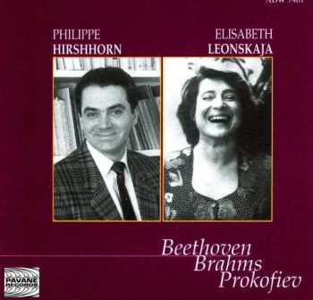 Album Ludwig van Beethoven: Philippe Hirshhorn,violine