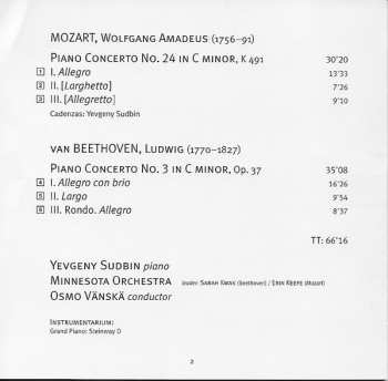 SACD Ludwig van Beethoven: Piano Concerto 3 - Piano Concerto 24 157364