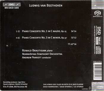 SACD Ludwig van Beethoven: Piano Concertos 1&3 392047