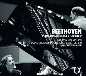 Album Ludwig van Beethoven: Piano Concertos 2 & 5 'Emperor'
