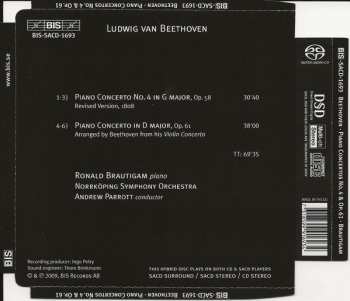SACD Ludwig van Beethoven: Piano Concertos In D. Op.61 & No.4 466536