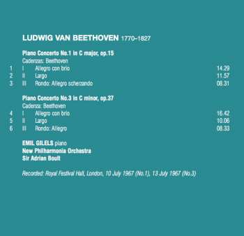 CD Ludwig van Beethoven: Piano Concertos No. 1 & 3 313806