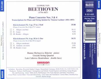 CD Ludwig van Beethoven: Piano Concertos Nos. 3 & 4 183697