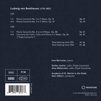 2CD Ludwig van Beethoven: Piano Concertos Part 1 314193