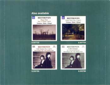 CD Ludwig van Beethoven: Piano Quartets, WoO 36 273339