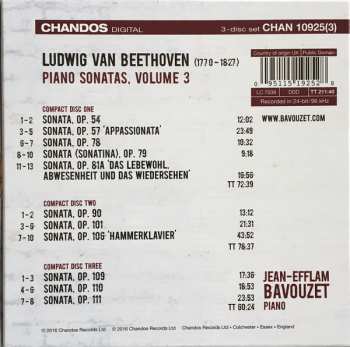 3CD Ludwig van Beethoven: Piano Sonatas 3 346483