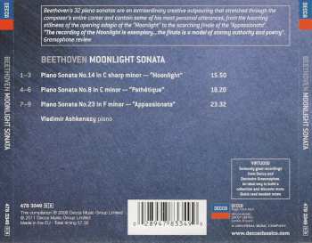 CD Ludwig van Beethoven: Moonlight Sonata, Appassionata Sonata, Pathétique Sonata 45558