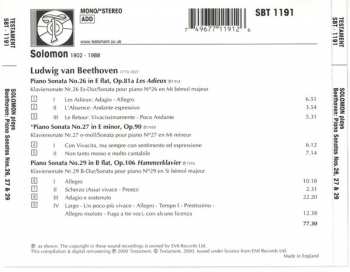 CD Ludwig van Beethoven: Piano Sonatas Nos. 26 "Les Adieux", 27 & 29 "Hammerklavier" 330703