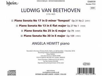 CD Ludwig van Beethoven: Piano Sonatas Op 27 No 1 ~ Op 31 No 2 ~ Op 79 ~ Op 109 288506