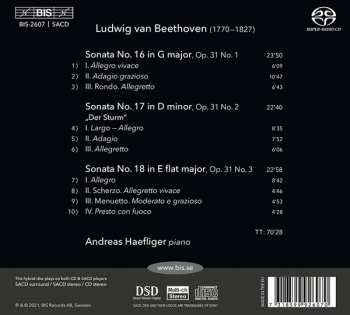 SACD Ludwig van Beethoven: Piano Sonatas, Op. 31 308093