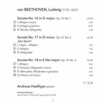 SACD Ludwig van Beethoven: Piano Sonatas, Op. 31 308093