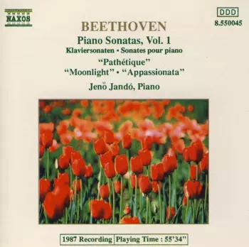 Piano Sonatas, Vol. 1 = Klaviersonaten = Sonates Pour Piano - "Pathétique" • "Moonlight" • "Appassionata"