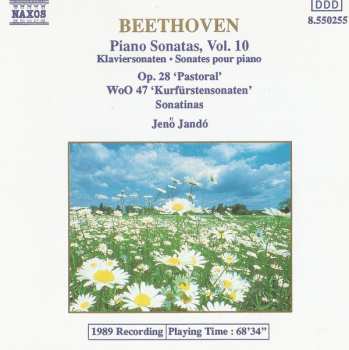 Album Ludwig van Beethoven: Piano Sonatas, Vol. 10: Op. 28 'Pastoral' • WoO 47 'Kurfürstensonaten'  • Sonatinas