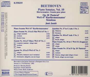 CD Ludwig van Beethoven: Piano Sonatas, Vol. 10 428528