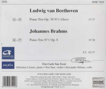 CD Ludwig van Beethoven: Piano Trio Op, 70 N°1 Ghost - Piano Trio N°1 Op,8 348462