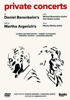 Album Ludwig van Beethoven: Private Concerts At Daniel Barenboim's & At Martha Argerich's
