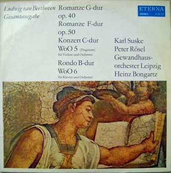 Album Ludwig van Beethoven: Romanze G-dur Op. 40, Romanze F-dur Op. 50, Konzert C-dur WoO 5,  Rondo B-dur WoO 6