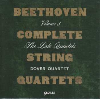 3CD Ludwig van Beethoven: Sämtliche Streichquartette Vol.2 380310