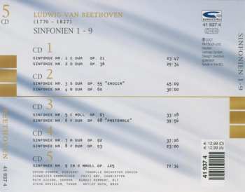 5CD Ludwig van Beethoven: Sinfonien 1-9 407658