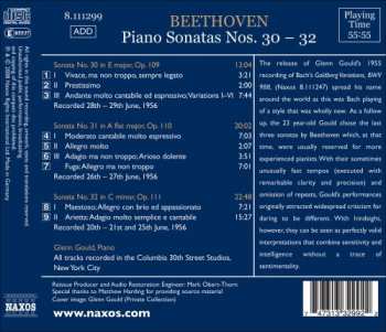 CD Ludwig van Beethoven: Piano Sonatas Nos. 30  – 32 277591