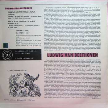 LP Ludwig van Beethoven: Sonáta Pro Klavír A Housle F Dur "Jarní", Op. 24 A A Dur "Kreutzerova", Op. 47 53030