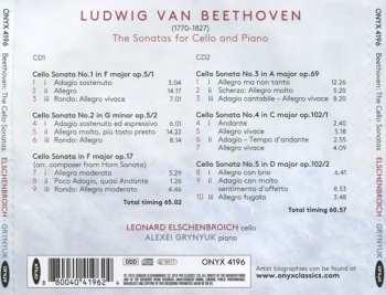 2CD Ludwig van Beethoven: Sonatas For Cello And Piano 329780