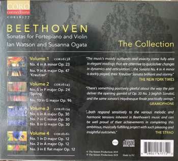 4CD/Box Set Ludwig van Beethoven: Sonatas For Fortepiano And Violin Collection 288930