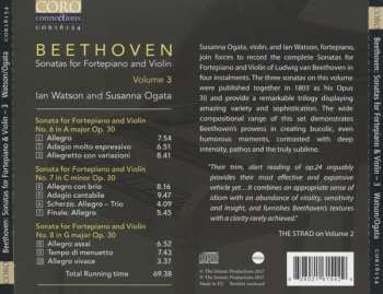 CD Ludwig van Beethoven: Sonatas For Fortepiano And Violin Volume 3 343442