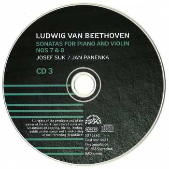 4CD/Box Set Ludwig van Beethoven: Violin Sonatas 38987