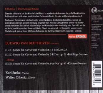 CD Ludwig van Beethoven: Sonate Für Klavier Und Violine A-moll Op.23 / Sonate Für Klavier Und Violine F-dur Op.24 150561