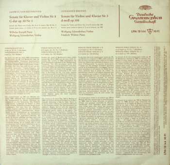 LP Ludwig van Beethoven: Sonate Für Klavier Und Violine Nr. 8 / Sonate Für Violone Und Klavier Nr. 3 276256
