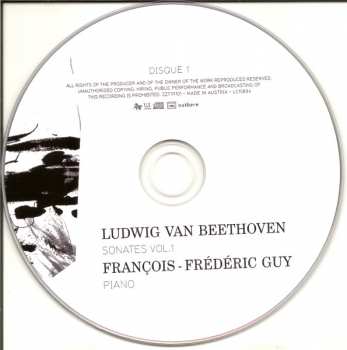 3CD/Box Set Ludwig van Beethoven: Sonates Vol.1 329104