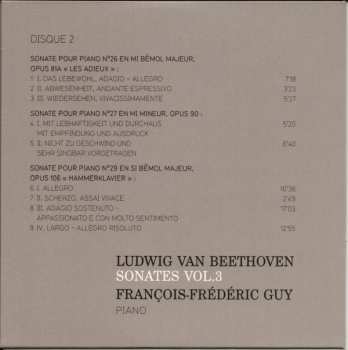 3CD/Box Set Ludwig van Beethoven: Sonates Vol.3 303111
