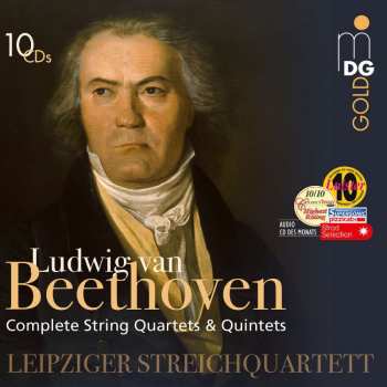 10CD Ludwig van Beethoven: Streichquartette Nr.1-16 439547