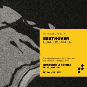 CD Ludwig van Beethoven: Streichquartette Nr.15 & 16 307938