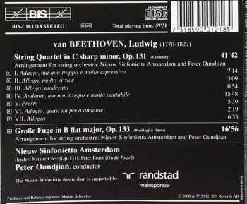 CD Ludwig van Beethoven: String Quartet In C Sharp Minor, Op. 131 / Große Fuge, Op. 133 309248