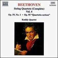 Album Ludwig van Beethoven: String Quartets (Complete) Vol. 4 - Op. 59, No. 1 • Op. 95, "Quartetto Serioso"