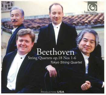 Ludwig van Beethoven: String Quartets Op. 18 Nos. 1-6