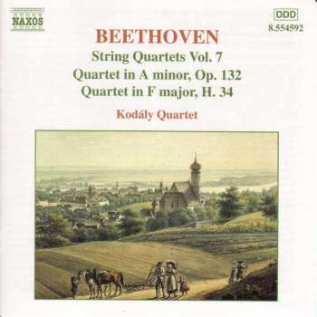 Album Ludwig van Beethoven: String Quartets Vol. 7 - Quartet In A Minor, Op. 132 - Quartet In F Major, H. 34