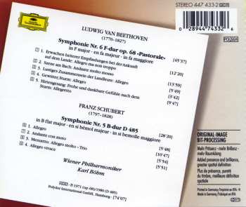 CD Ludwig van Beethoven: Symphonie No. 6 - »Pastorale«  / Symphonie No. 5 44892