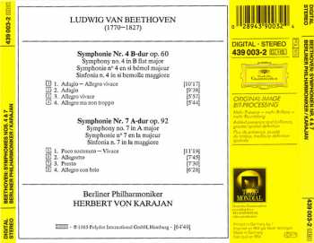 CD Ludwig van Beethoven: Symphonien Nos. 4 & 7 35412
