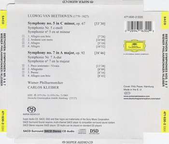 SACD Ludwig van Beethoven: Symphonies Nos. 5 & 7 45186
