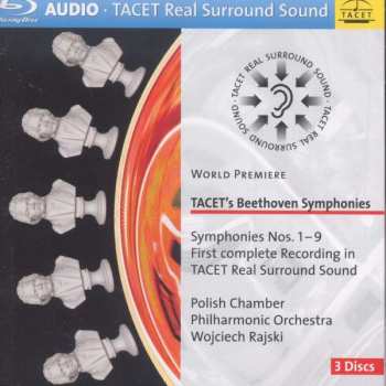 3Blu-ray Ludwig van Beethoven: TACET's Beethoven Symphonies / Symphonies Nos. 1-9 423365