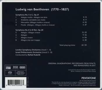 SACD Ludwig van Beethoven: Symphonies No. 1 & 4 245902